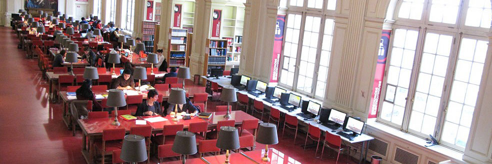 La Bibliothèque centrale de la Cité internationale universitaire de Paris