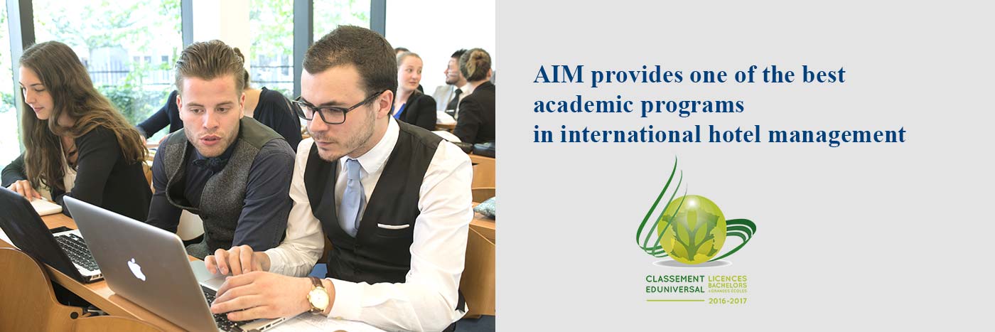 AIM provides one of the best acdemic programs in international hotel management