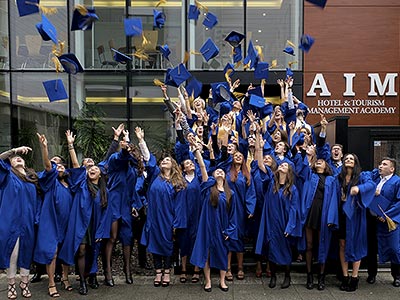 Graduation 2018 : les étudiants de l’AIM célèbrent la fin de leurs études
