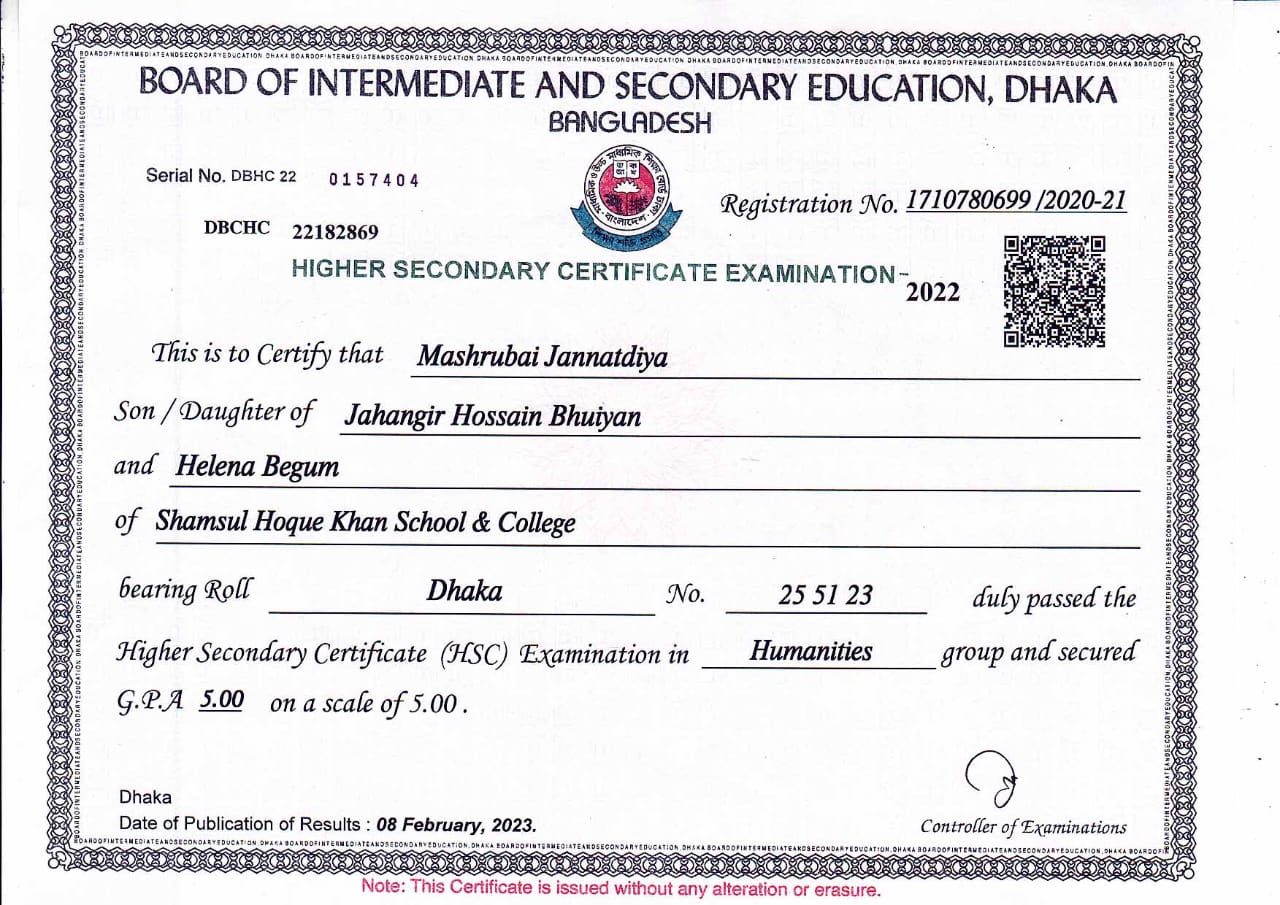 5. Photocopies of degrees / diplomas.
