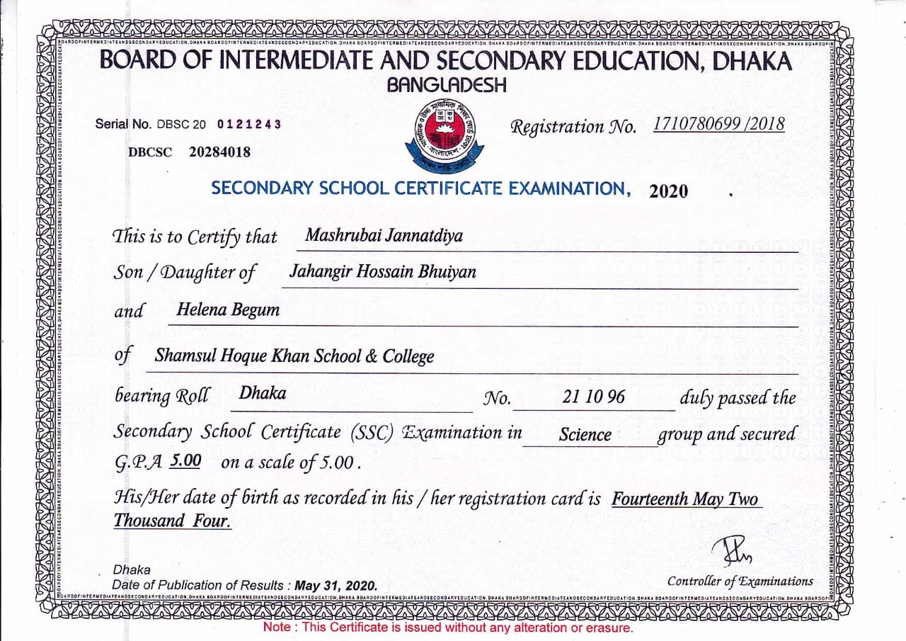 5. Photocopies of degrees / diplomas.