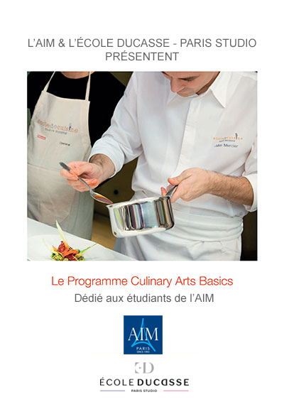 plaquette_ducasse_art-basics-2025 Ecole de cuisine Alain Ducasse